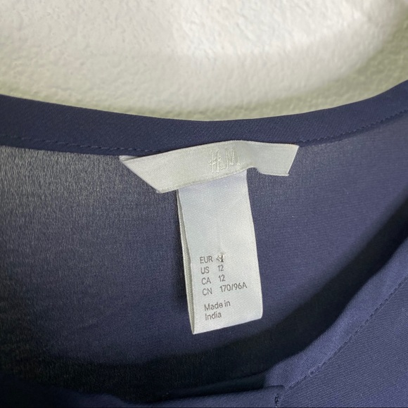 H&M Sheer Long Sleeve Blouse - Picture 5 of 6